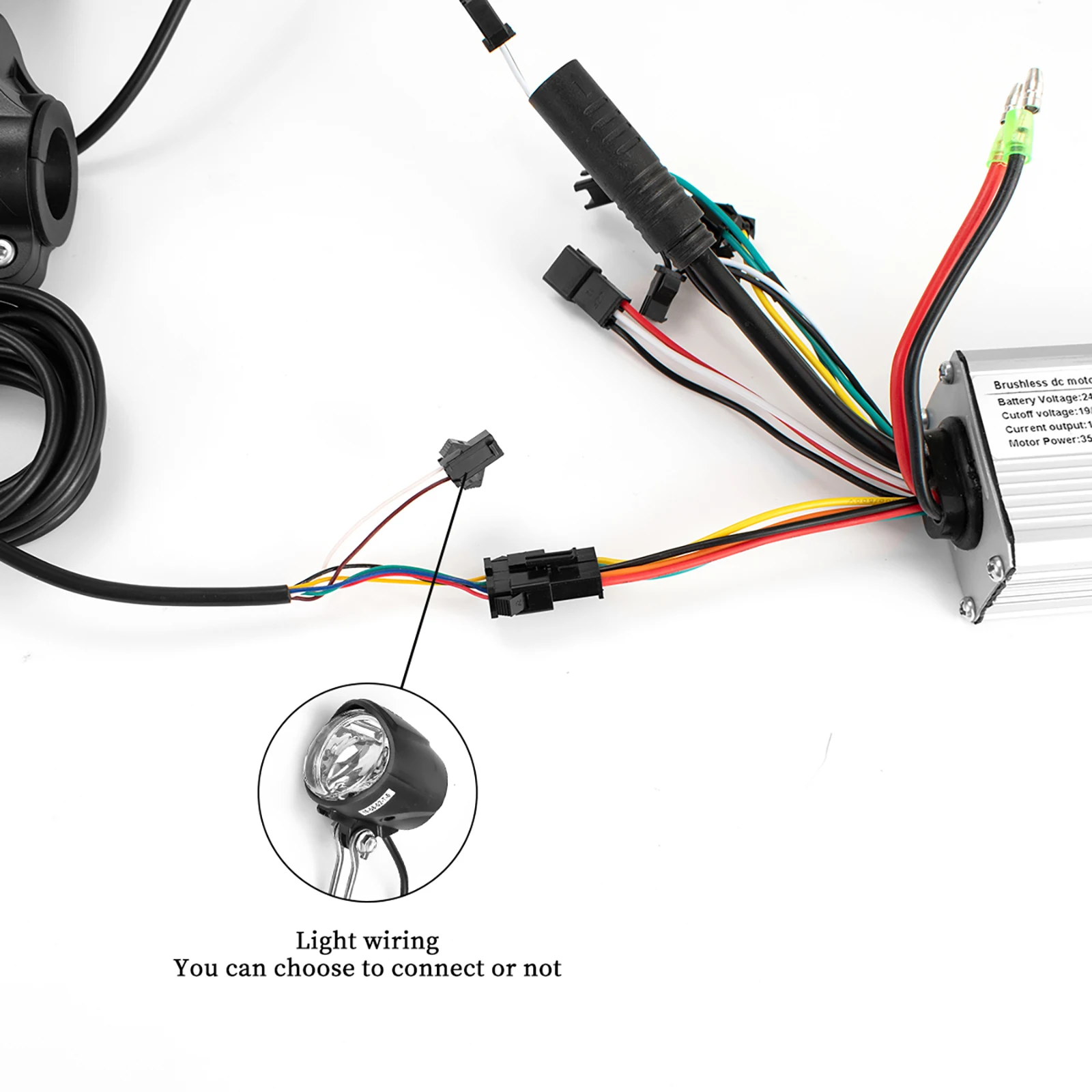 

Контроллер для электровелосипеда 26A 500W, 750W, бесщеточный контроллер для электровелосипедов и электросамокатов, запчасти S966-NFC, цветной дисплей, три режима работы