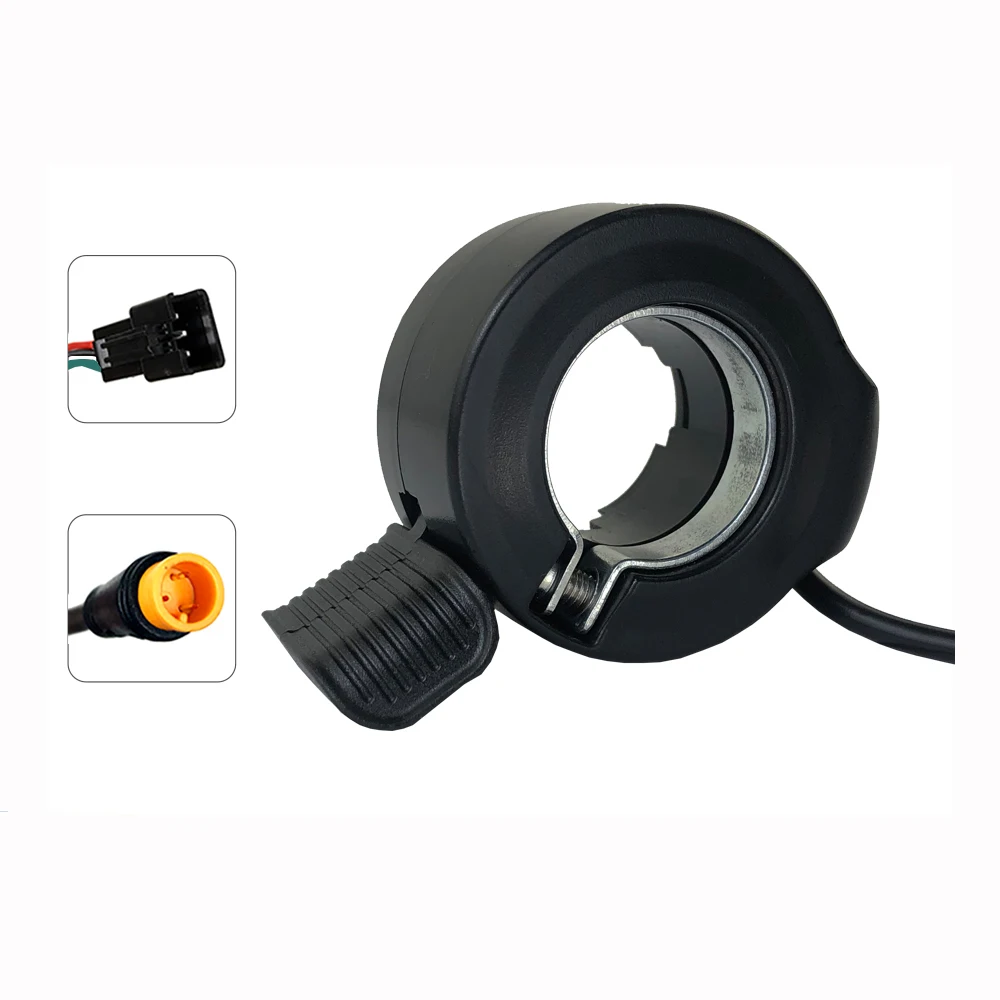 

Electric Scooter Bicycle 130X Thumb Throttle ebike 3 Pin Waterproof SM Connector Electric Bike Accessories