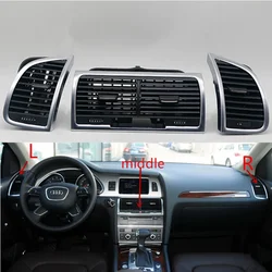 OEM 90%-95% NEW For Audi Q7 4L 2007-2015 Front Rear Panel Dash Louver Air Conditioner Vent A/C Outlet