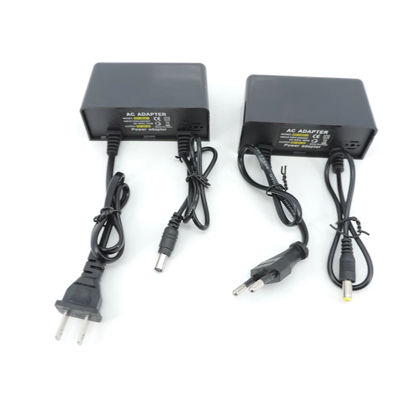 กล้อง CCTV 2000mA 2A ไฟฟ้ากระแสตรง12โวลต์กันน้ำอะแดปเตอร์จ่ายไฟกลางแจ้ง EU US ปลั๊กตัวแปลงที่ชาร์จสำหรับ L1กล้องวีดีโอ CCTV