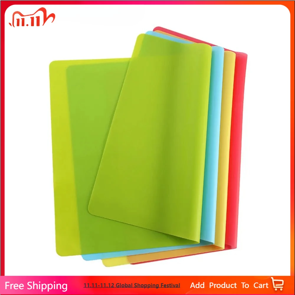 

Silicone world Silicone Waterproof Placemat Table Mat Heat Insulation Anti-skidding Washable Durable For Kitchen Dining Tools