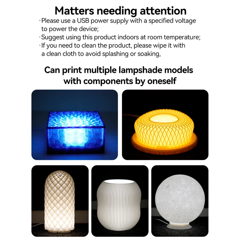 16 Colorful LED Lamp Kit for Bambu Lab