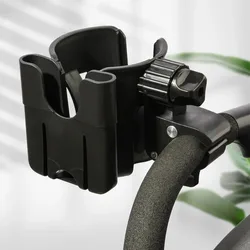 Phone Cup Holder for Baby Carriage 360 Rotate Coffee Milk Water Bottle Support Adjustable Baby Pram Stroller Accessories