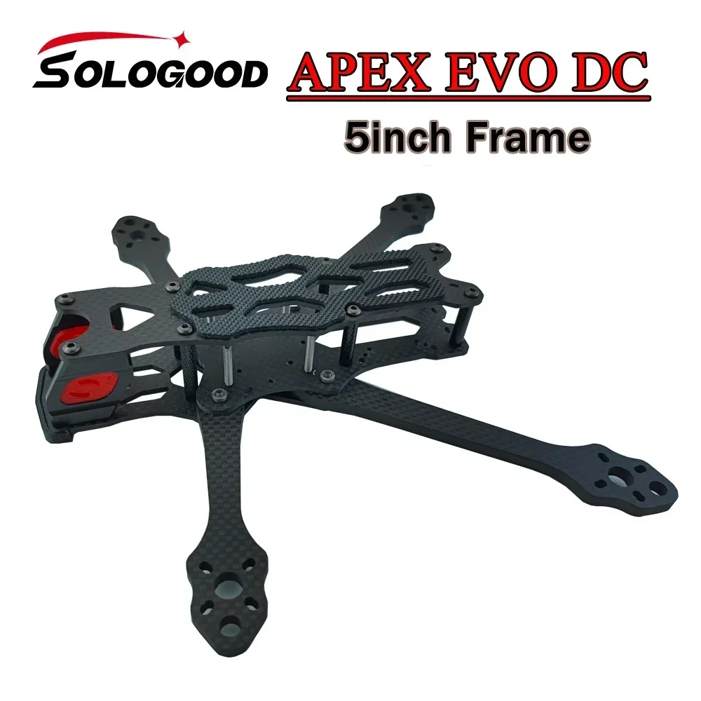 SoloGood APEX EVO DC Kit telaio Quadcopter per CADDX Vista Polar Nebula Pro RunCam Link Phoenix DJI O3 Unità aerea 2306 Motore