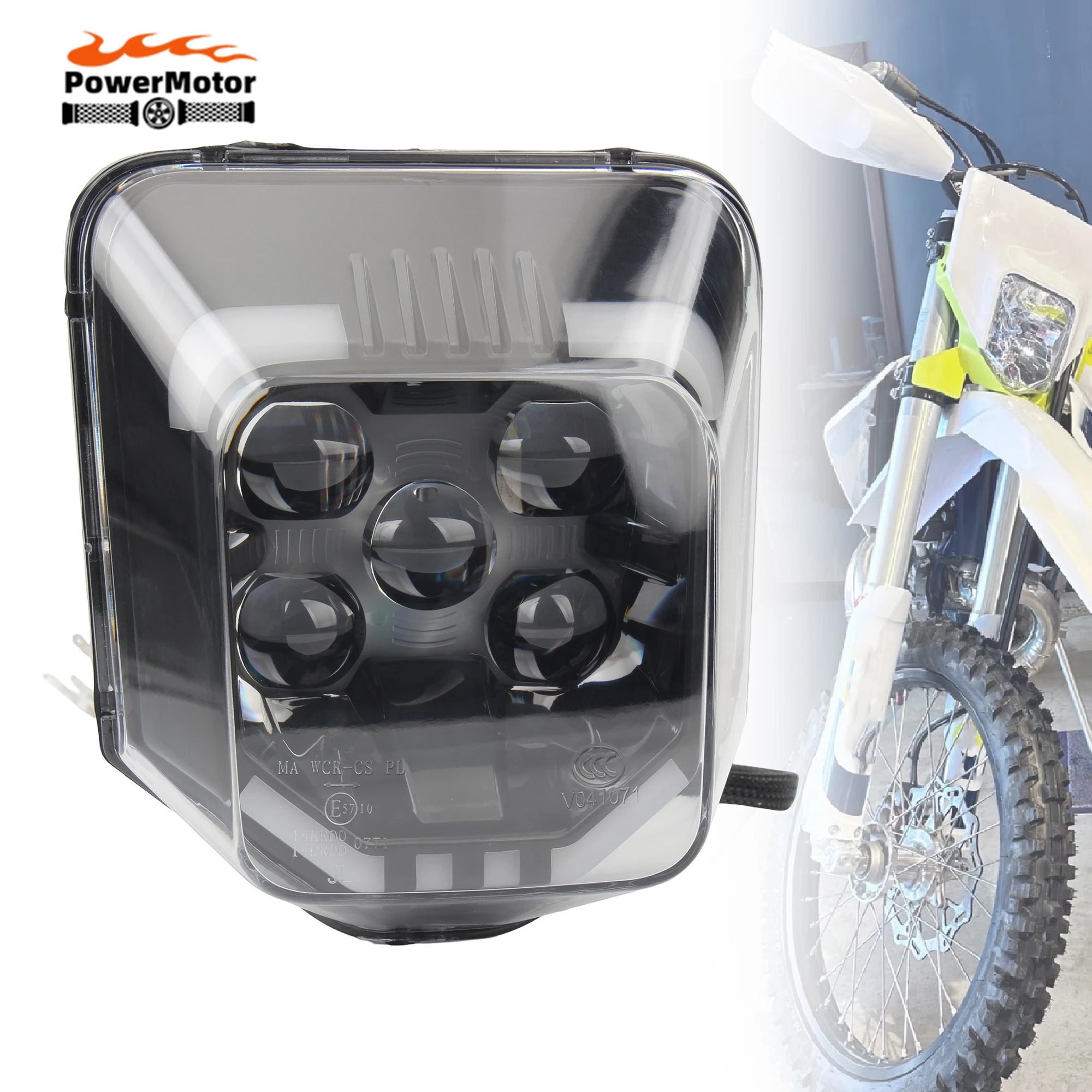 

For Husqvarna Motorcycle Headlight Wick TE FC FE TC 125 300i 250 300 450 701 DirtBike Enduro Motocross Headlamp Modified Parts