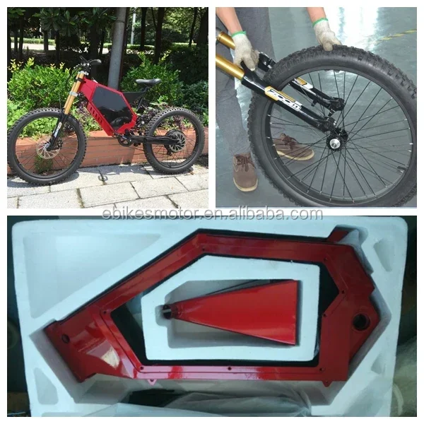 อะไหล่จักรยานไฟฟ้าคุณภาพสูง โครงจักรยานเหล็กแข็งแรง สำหรับรถจักรยานยนต์