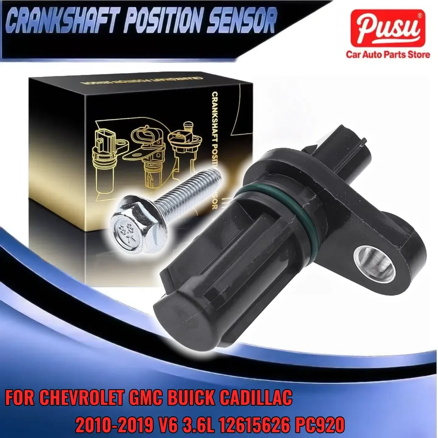 

Crankshaft Position Sensor for Buick Cadillac Chevrolet GMC 2010-2019 V6 3.6L 12615626 PC920