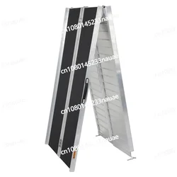 3ft/6ft/10ft Aluminum Multi-Folding Wheelchair Scooter Mobility Ramp Portable Non-Slip