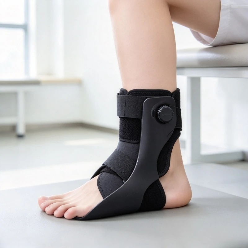Ankle Foot Orthosis AFO Brace Drop Foot Support for Foot Valgus Varus Rehabilitation Walking