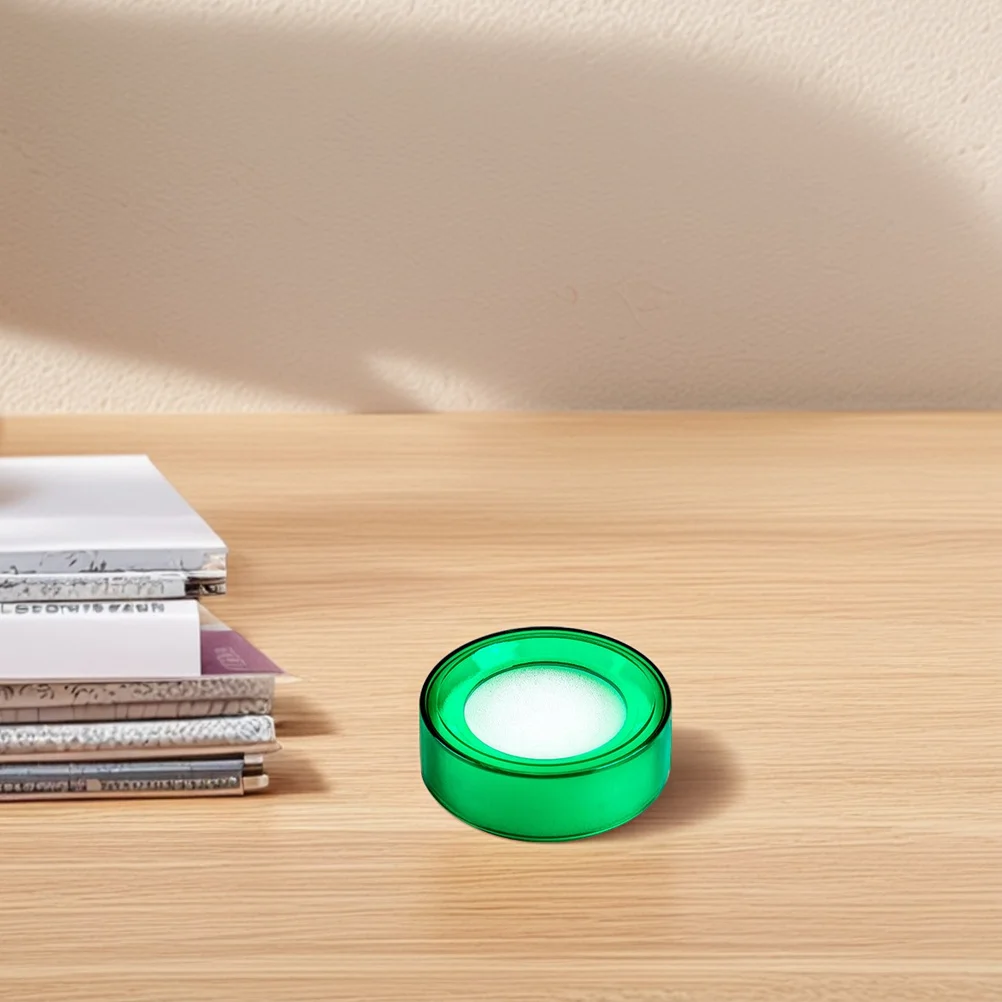 2 Buah Spons Pelembab Jari untuk Menghitung Uang dengan Cepat, Alas Plastik, Pegangan Anti Selip, Penyemprot Uang, Perlengkapan Kantor