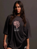 2025 New DakaFit DARC EuroAmerican Wolf Head Print Graphic T-shirt Men's Kdis Short Sleeve T-shirt High Quality Men's Clothing