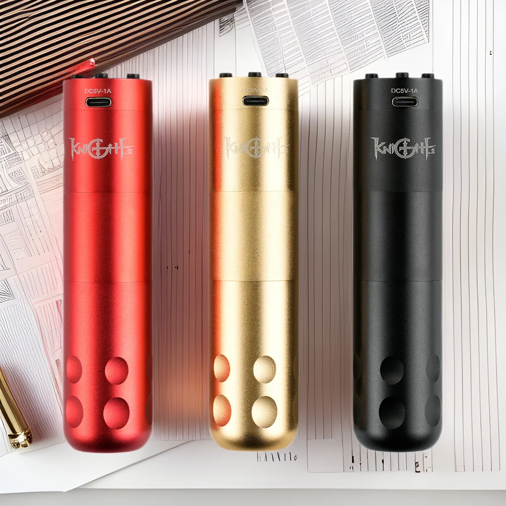 

Wireless Cartridge Tattoo Machine pen Rotaty Battery Pen with Portable Power Pack 1300mAh LED Digital Display