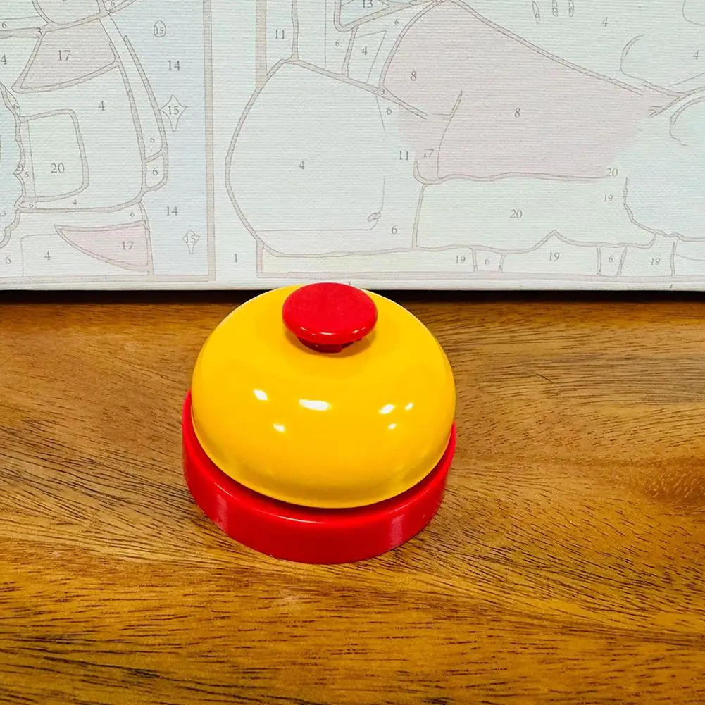 Handgepresste Glocke Spielzeug Hand Klatschen Glocke Reaktion Training Spiel Reaktion Glocke Esstisch Glocke Drücker Brettspiel Spielzeug Zubehör – Detail 15
