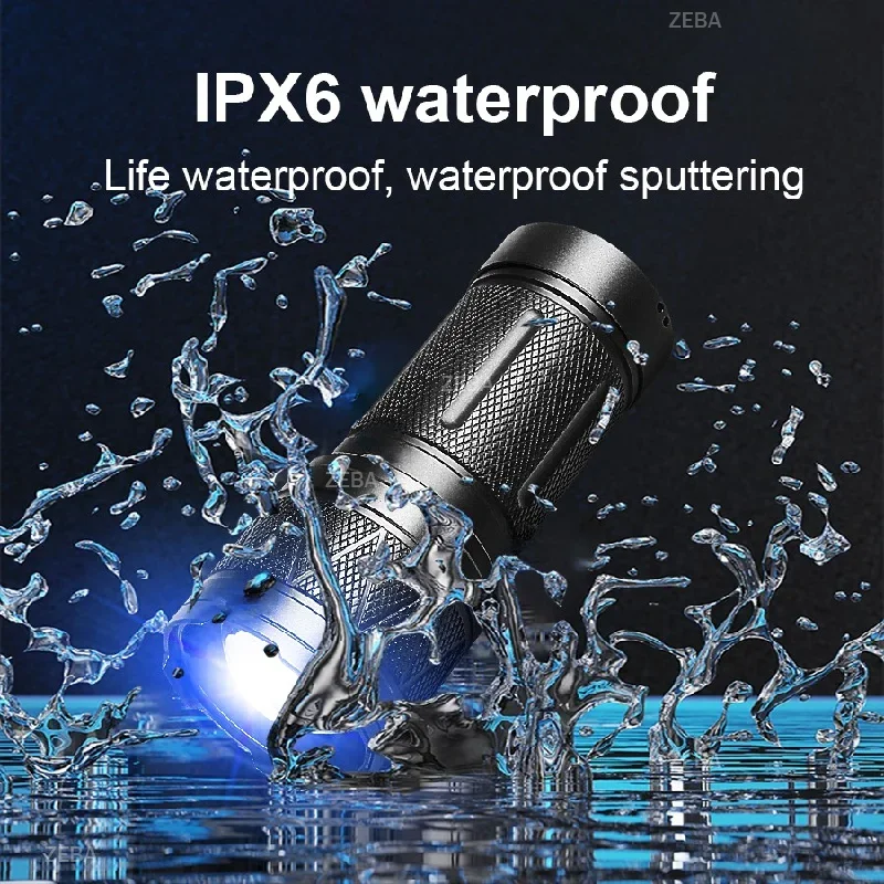 Upgraded 300W High Power LED Flashlight Aluminum Alloy Zoom Flashlamp High Lumen Rechargeable Outdoor Camping And Hiking Lantern