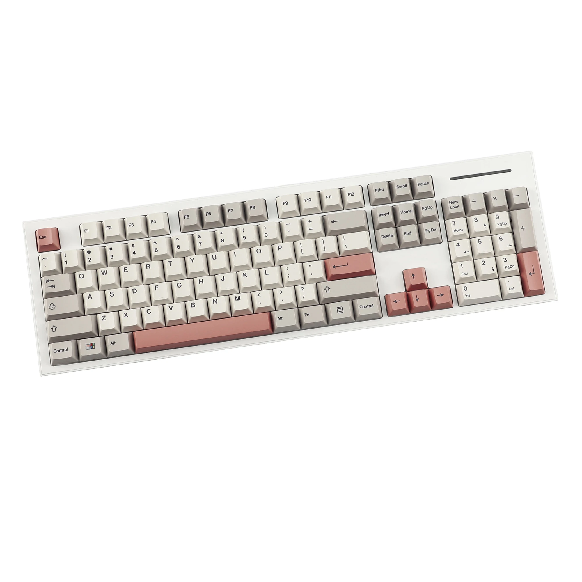 YMDK 161 Tasten 9009 Englisch Koreanisch Deutsch QWERTZ Cherry Profile Dye Sub PBT Tastenkappe für 64 87 96 104 MX mechanische Tastaturen
