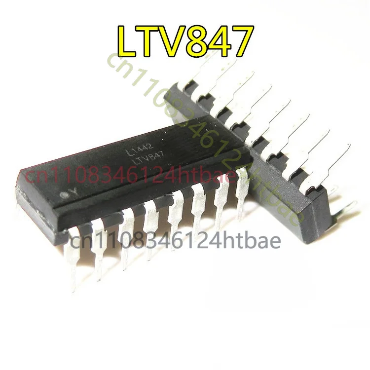 50 PCS LTV847 DIP-16 HIgh Density Mounting Type Photocoupler new
