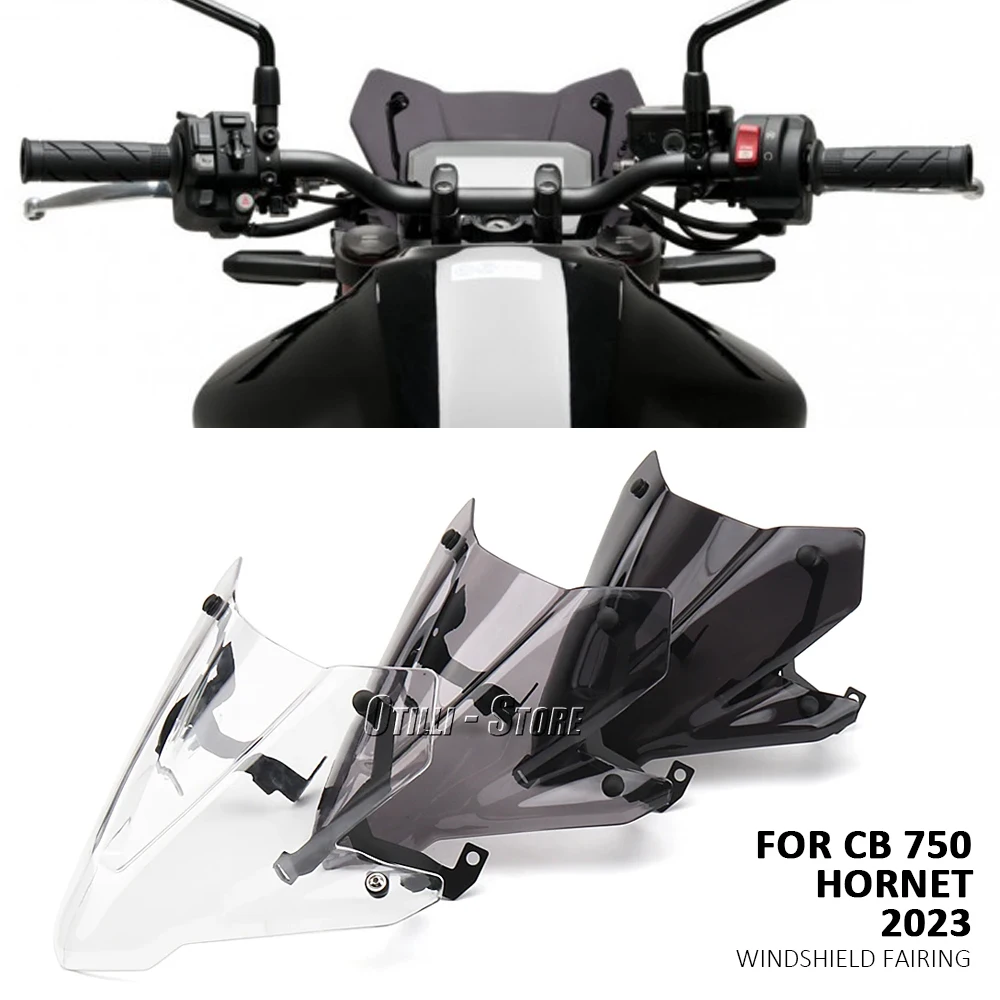 

For Honda CB750 HORNET cb 750 hornet 2023 Motorcycle Accessories Windshield Wind Screen Shield Deflector Protector Cover