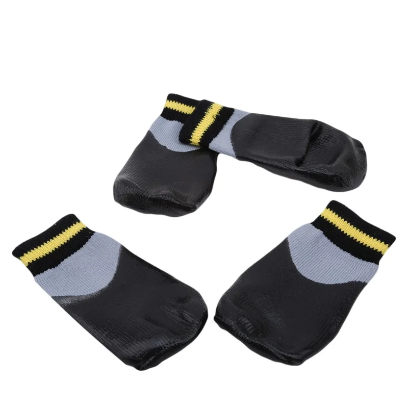 Outdoor Waterproof Nonslip Anti-stain Dog Cat Socks Booties Shoes With Rubber Sole Pet Paw Protector For Small Large Dog