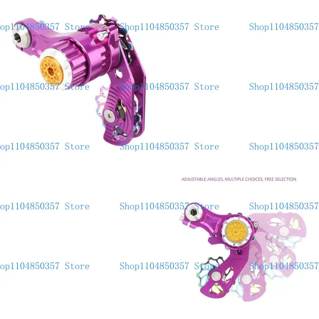 

5asd High Tension Rear Derailleurs Chain Guide Pulleys Wheel For Hardtail Full Suspension Mountain Bikes Aluminum Construction