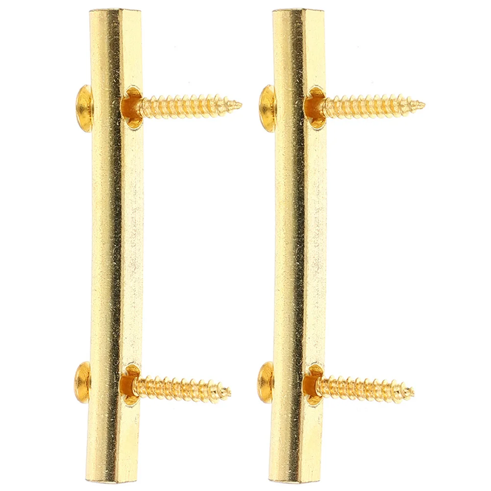 

2Pcs Zinc Alloy Electric Guitar String Retainer Bar Durable 48mm Guitar Accessories Stable String Tension Device