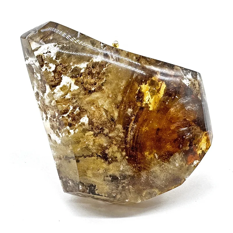 Rare High quality natural healing crystals Smoky Garden Rutile crystal ball Phantom quartz