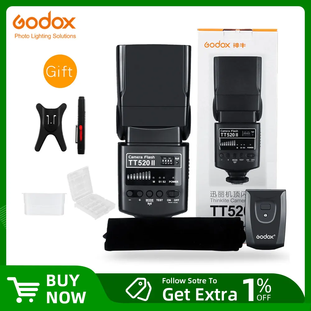 tt520 ii camera trigger flash