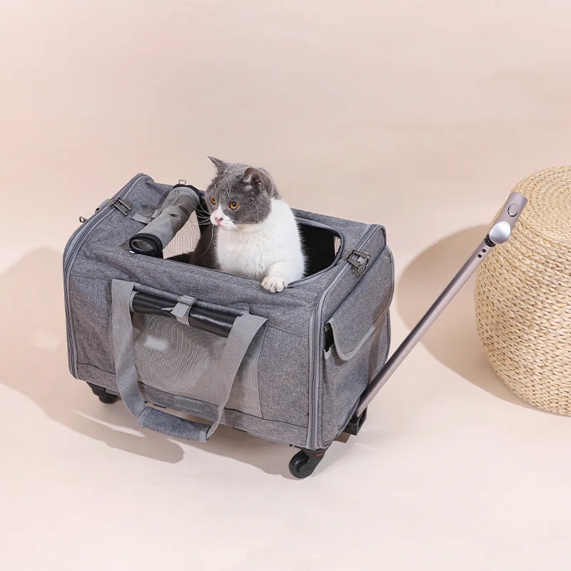 

Going out Travel Pet Roller Carrier Bag