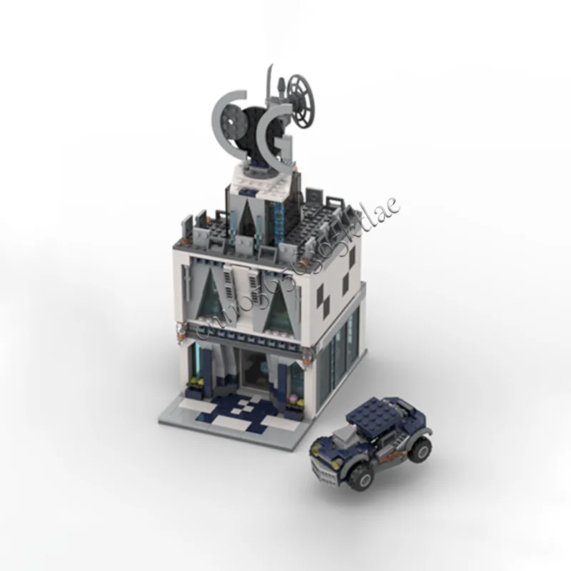 1281 PCS Modular Luxury Multifunctional  Building Block Model Children Puzzle Assembly Building Blocks Birthday Festival Gift