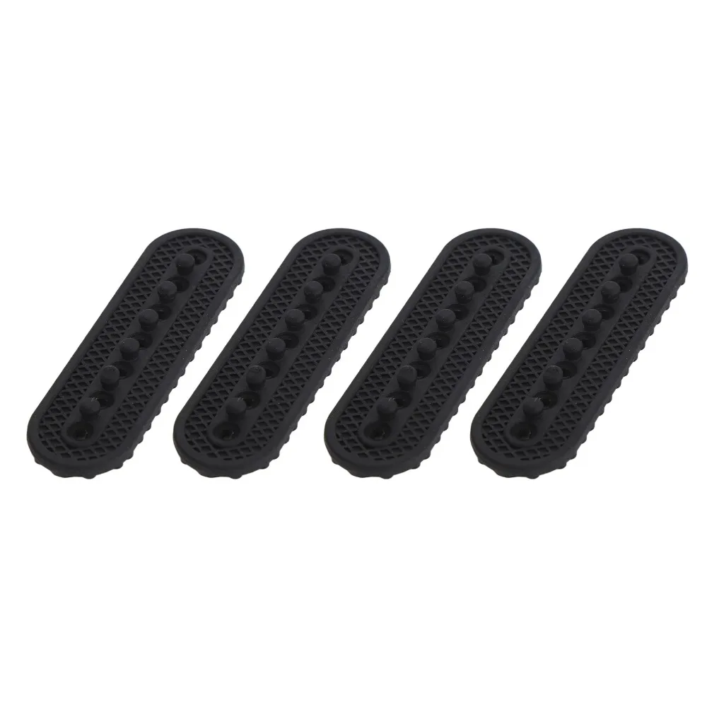

4Pcs Easy Install Silicone Cap Buckle 7-hole Durable Baseball Cap Buckle Telescopic Flexible Hat Fastener Daily Use