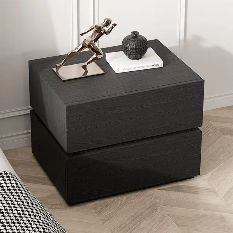 Modern minimalist Italian bedside table Rubik's cube building block bedroom bedside storage cabinet