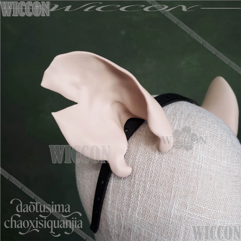 Image of Kawaii Ratten-Ohren Haarreif für Nachtpartys, Simulierte Niedliche Wolf- und Hundeohren, Cosplay-Kopfschmuck, Anime Handgefertigt für Comic Con und Festivals