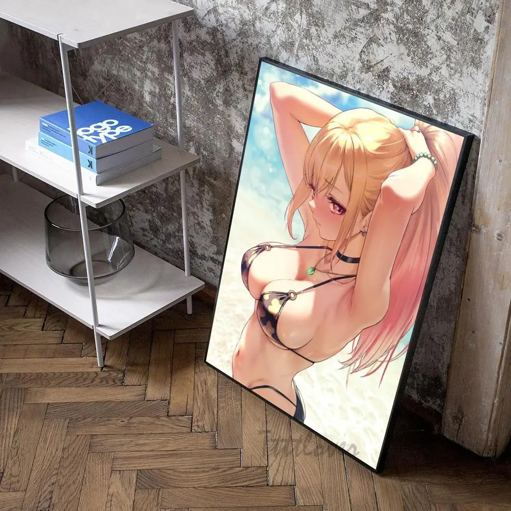 Plakat Anime papierowy nadruk domowy salon wejście do sypialni Bar restauracja moja ukochana kawiarnia dekoracja artystyczny obraz