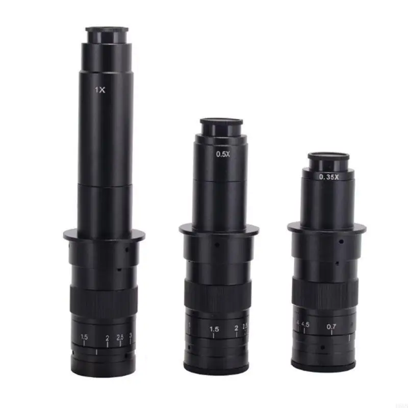 H58b التكبير القابل للتعديل 100x 180x 300x Zoom C Mount Lens for USB