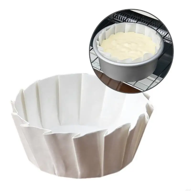 

203C Oilproof Paper Wrap Foldable Basques Cake Paper Baking Supplies for Basques
