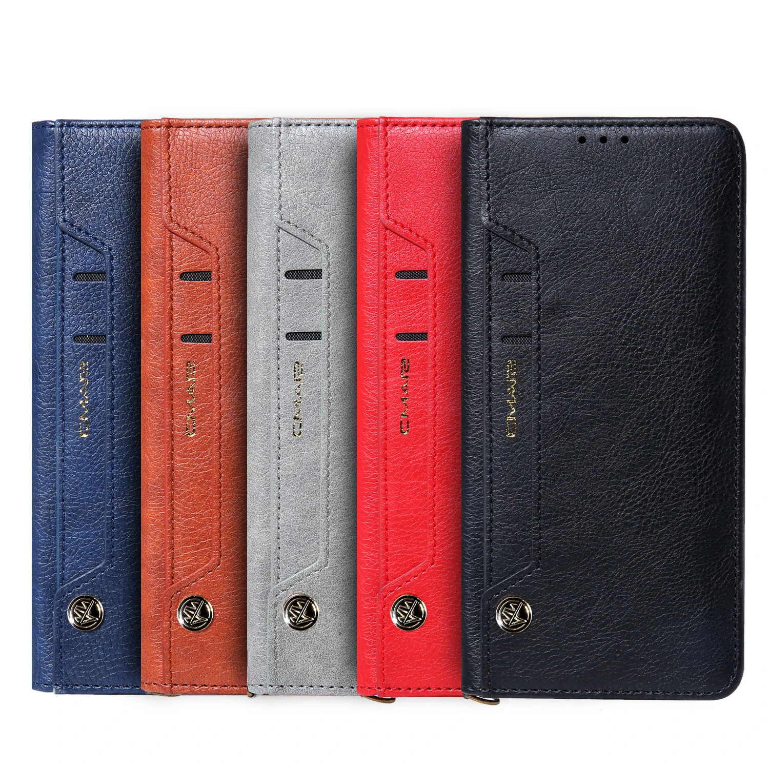 Magnetic Flip Leather Phone Case For Samsung Galaxy S24 S23 S22 S25 Ultra Plus S21 FE S20 S10 S9 Card Slot Holder Wallet Cover