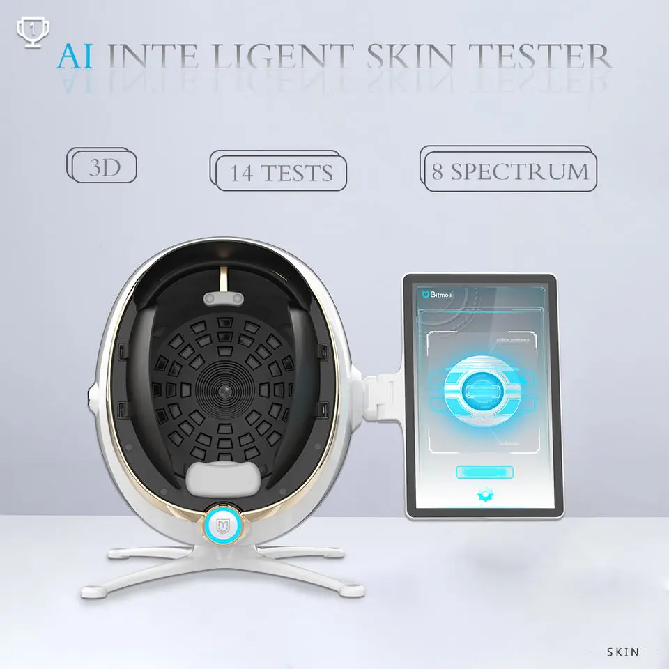 

Portable 3d Face Visia Skin Analysis Machine Face Scanning Magic Mirror Facial Skin Analyzer Machine