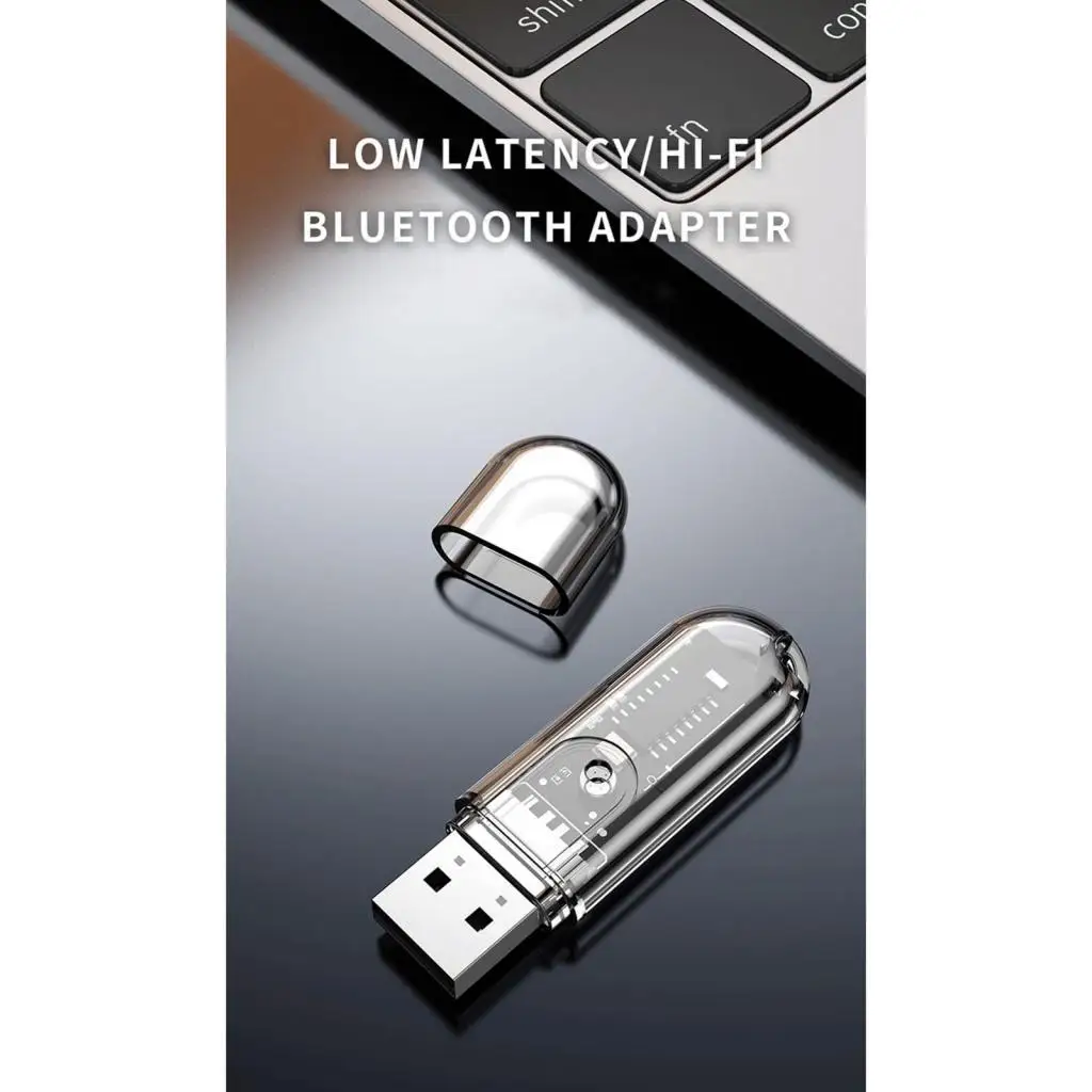 Bluetooth Receiver Adapter Stable Output Dongle Mini Low Latency Bluetooth Audio Adapter for Car AUX Car Stereo Sound System TV