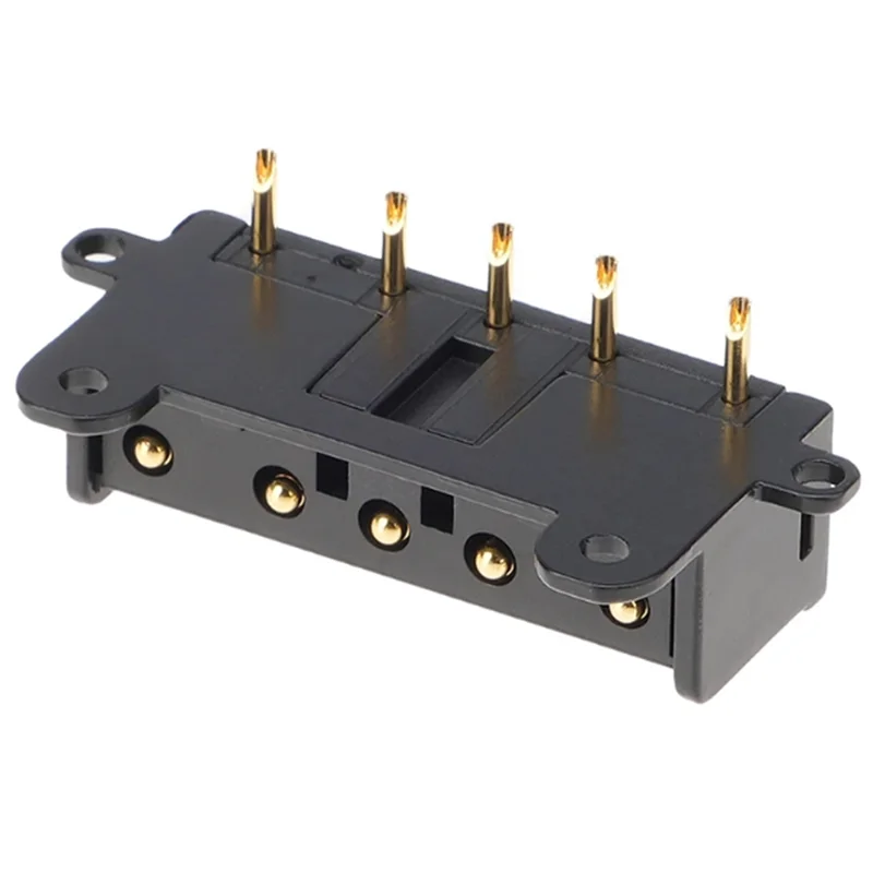 V-Port Battery Buckle Accessories Five Needle Base (90 Degree Curved Foot With Baffle) Battery Plate Monitors Power