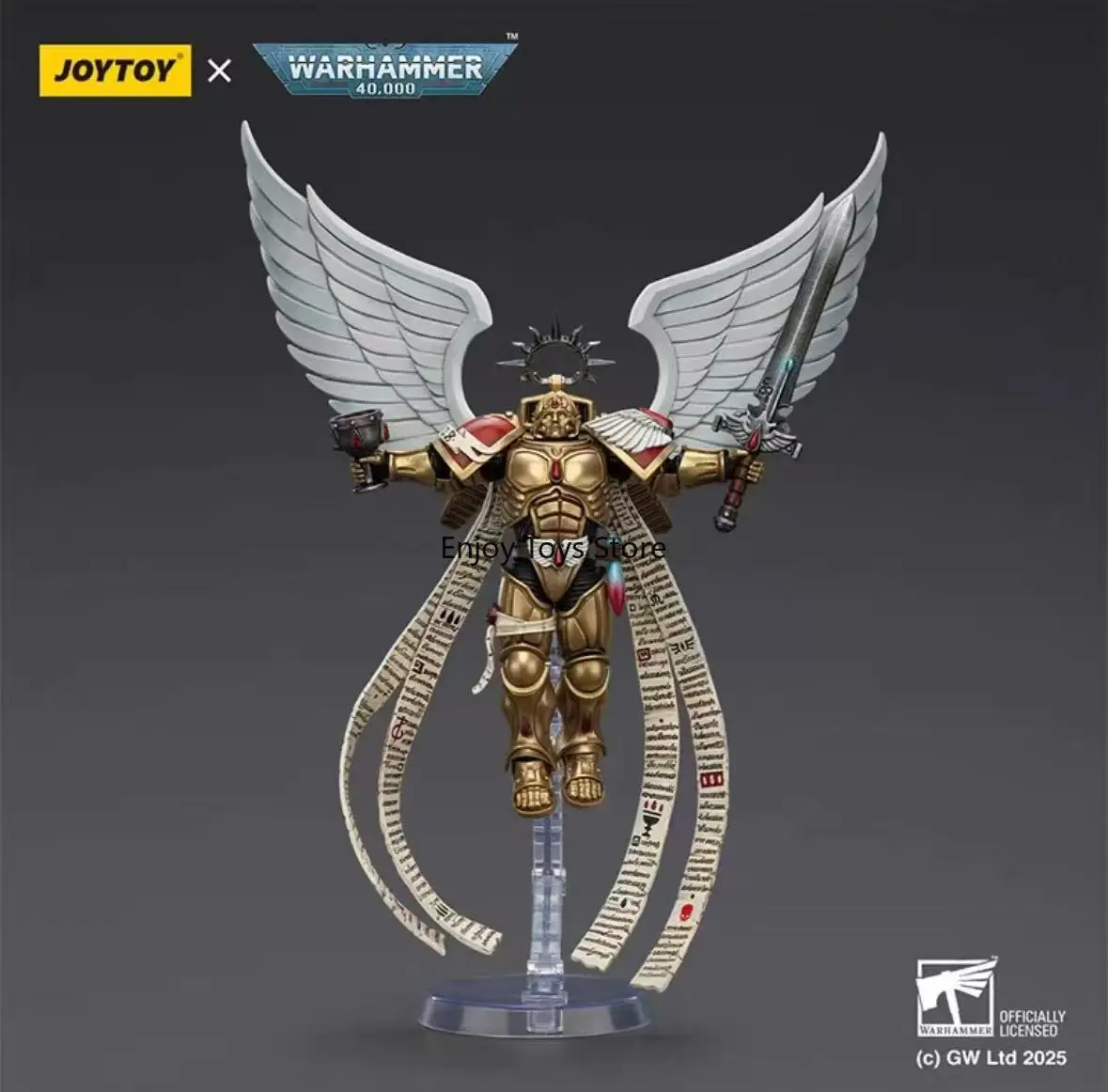 

Предпродажа JOYTOY Dark Source Warhammer 40k Blood Angel Sanguinor 1/18 подвижный солдат