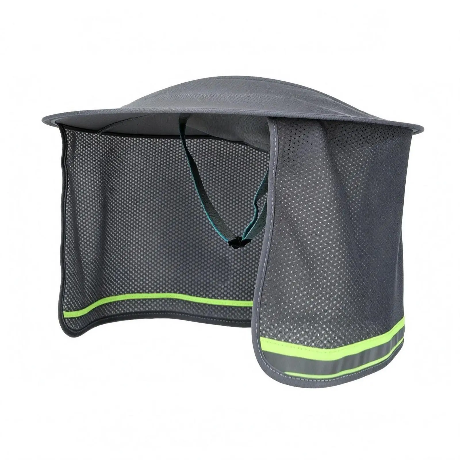 Safety Helmet Shade Foldable Mesh Helmet Sun Shade Hard Hat Sun Cover Ventilated Lightweight