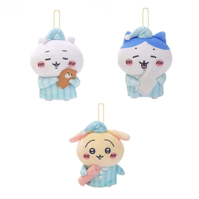 تشيكاوا ملابس النوم جمع الفراء الدمى الزخرفية لطيف دمى طفل حقائب للهدايا ألعاب الفراء الحاضر مخزنة Nagano Usagi Hachiwera