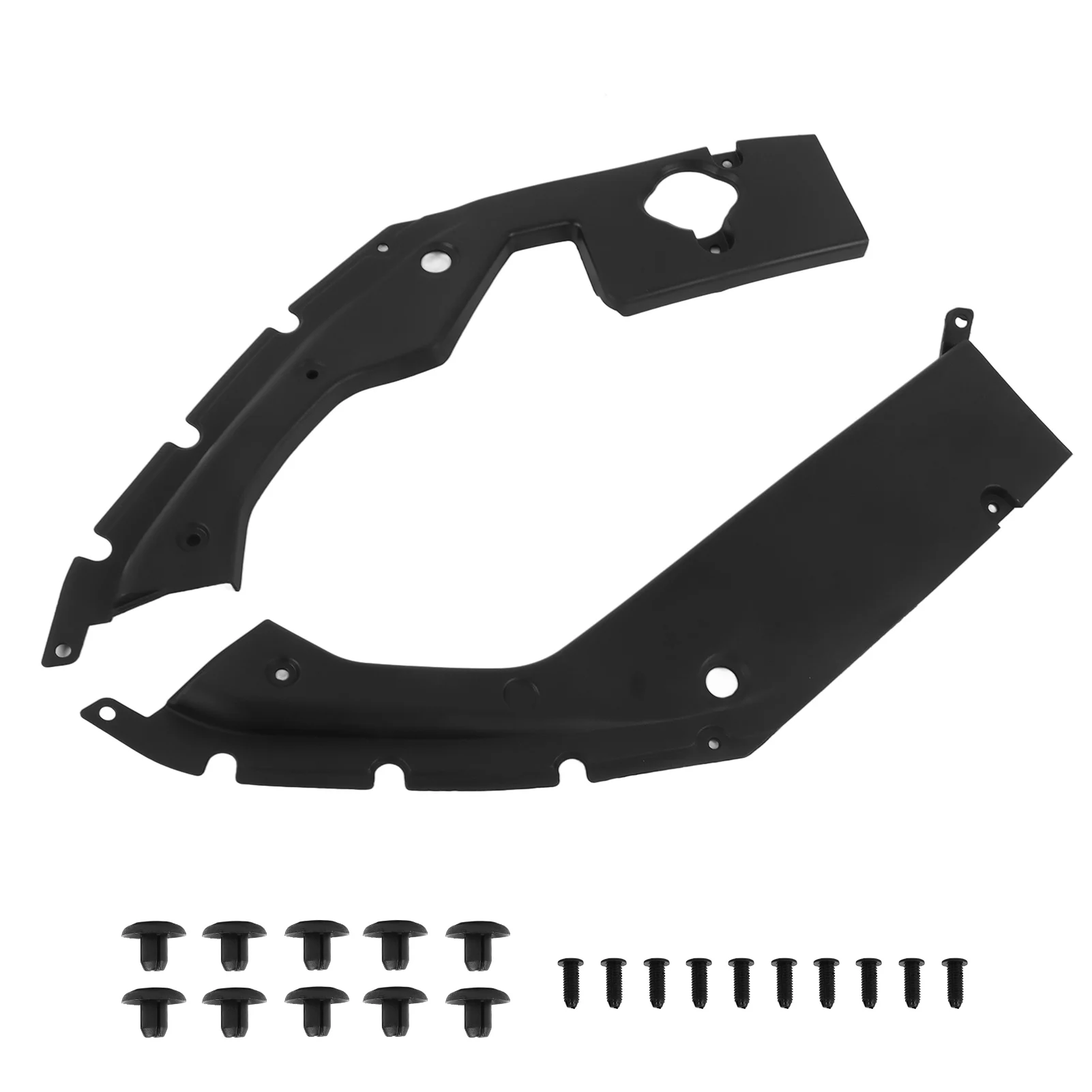 

2PCS Heat Resistant Engine Bay Side Panel for CIVIC 10TH 2016-2020 - Wear Dustproof Replacement Car Body Panel