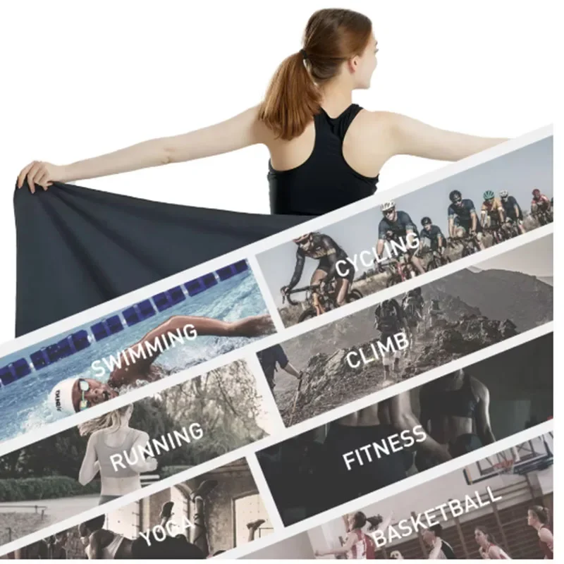80*40cm Microfiber Towel Quick Dry Towel Travel Towel Sports Towel Beach Towel Sandproof Soft Light Towel For Swim, Yoga,