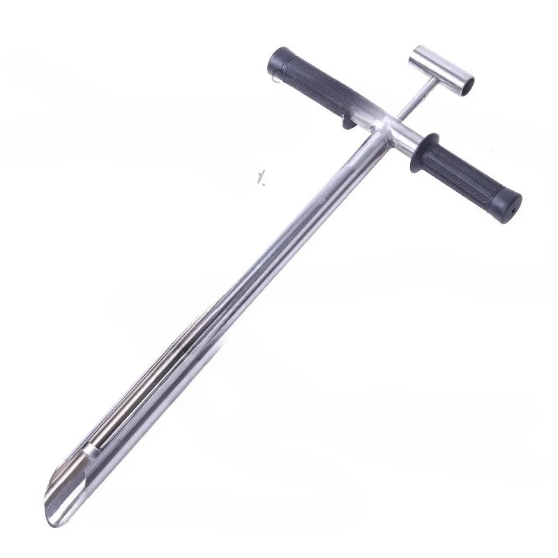 Soil Sampler 304 Stainless Steel Undisturbed Soil Sampler Dutch Drill Twist Sampler Laboratory Drilling Tool