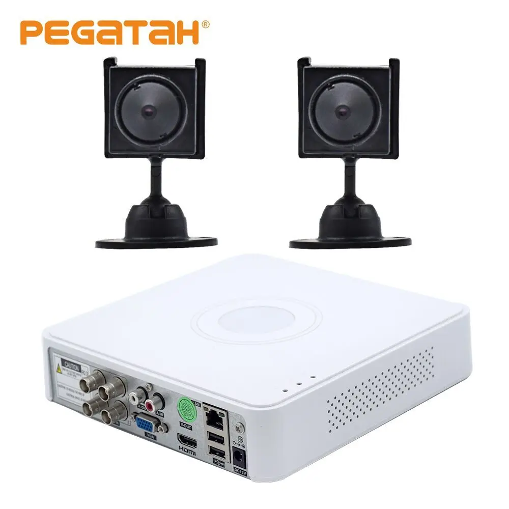 

HD 5MP DVR 4Channel CCTV AHD DVR Hybrid DVR 5in1 Video Recorder with 1080P MINI Security camera with OSD menu and 5-Axis bracket