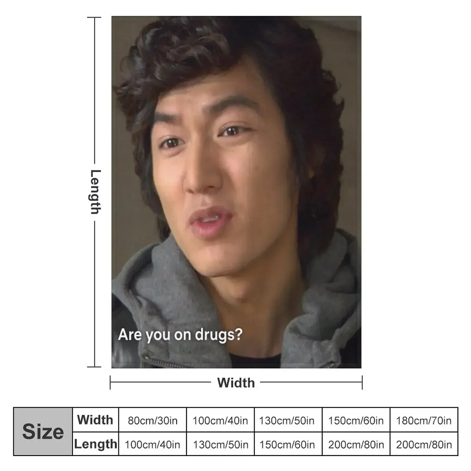 New Boys Over Flowers Meme Throw Blanket funny gift anime Sleeping Bag Vintage Shaggy Blankets