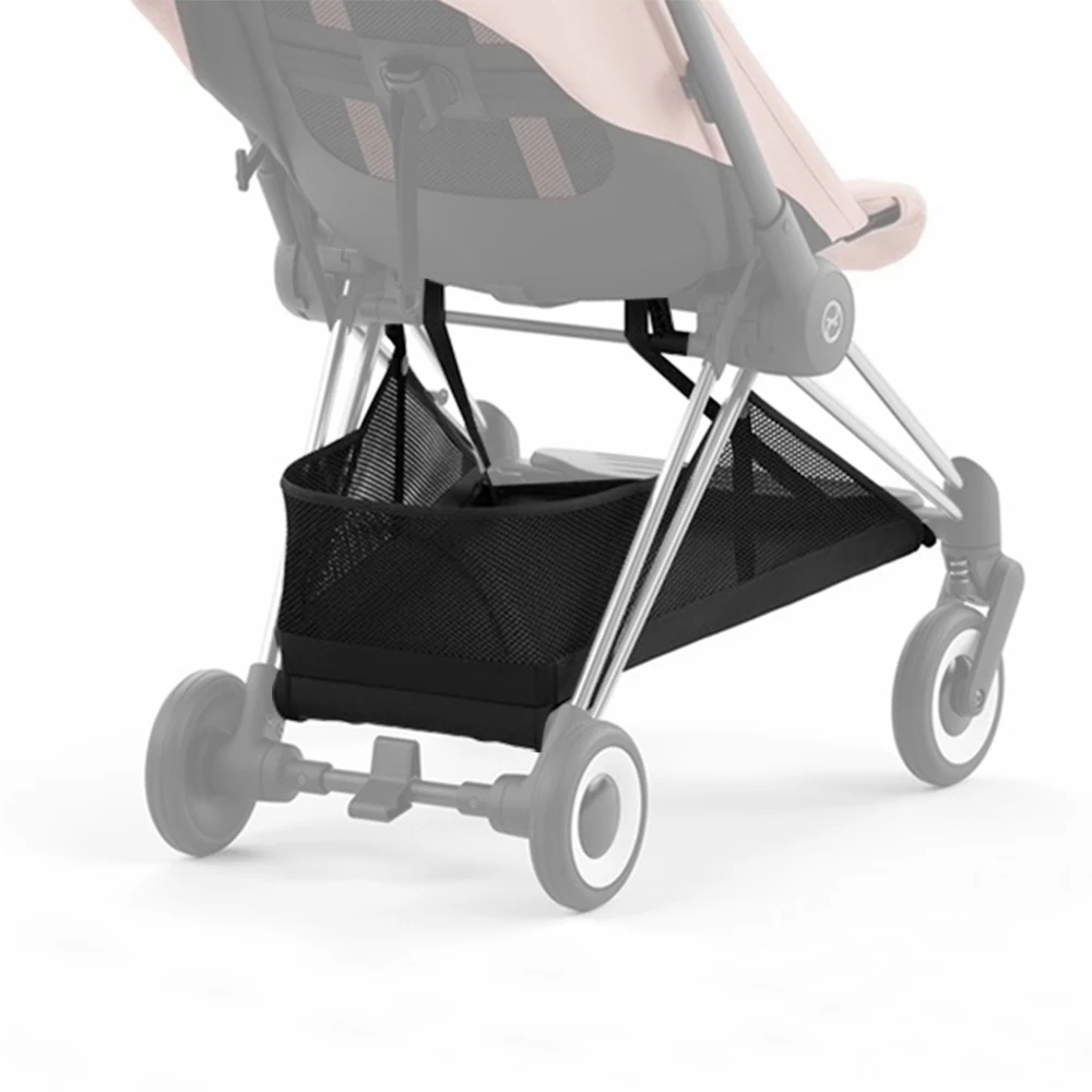 Stroller Shopping Basket For Cybex Coya Buggy Diaper Bag Larage Capacity DIY Baby Pushchair Replacement Accessories
