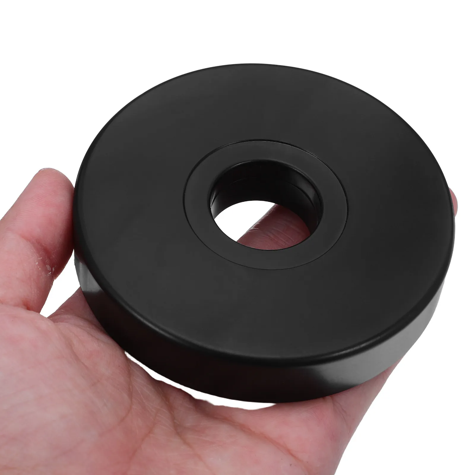 12Pcs Round Caster Pads Shock Absorbing Non-Slip Furniture Floor Protectors for Home Office Industrial Use Vibration-Dampening