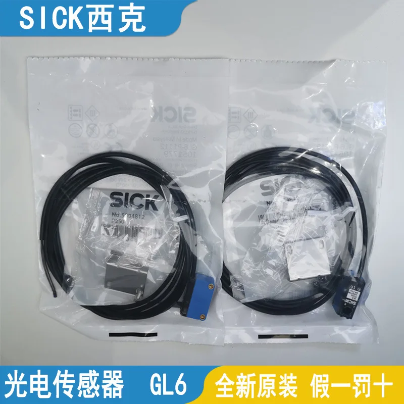 

2025 SICK photoelectric sensor GL6-N1211 GL6-P6112 brand new original genuine