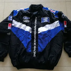 2024 Winter Hot Motorcycle Embroidered Logo Zipper Jacket Outdoor Racing Club Cycling Casual Sports Wear